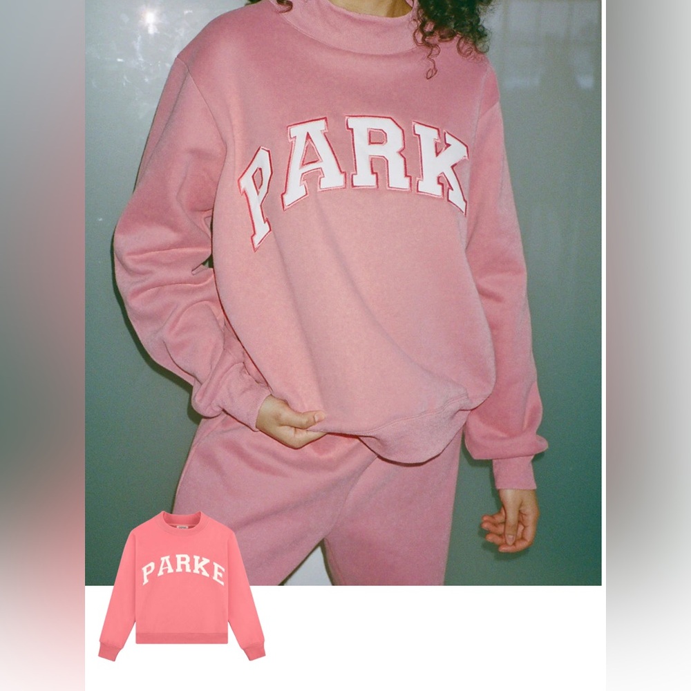 PARKE BUBBLEGUM VALENTINES DAY MOCKNECK S/M